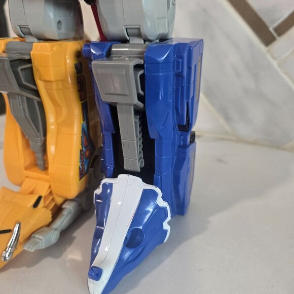 Vintage Bandai Power Rangers 1991 Dino Megazord Action Figure used condition - Picture 11 of 13